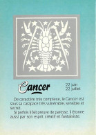 Delcampe - Carte Postale - Astrologie - Cancer - CPM - Carte Neuve - Voir Scans Recto-Verso - Poscard - Carta Postal -  Postkarte - Astrologie