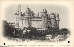 Delcampe - CPA Chateau De Pierrefonds Vue Prise Sur La Route De Villers Collerets - Pierrefonds