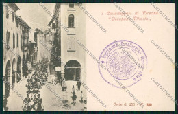 Delcampe - Treviso Vittorio Veneto Vicenza Militari Cavalleggeri Cartolina QK2604 - Treviso