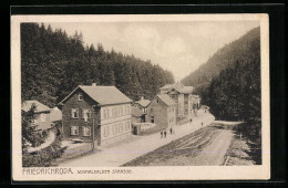 Delcampe - AK Friedrichroda, Schmalkalder Strasse - Friedrichroda