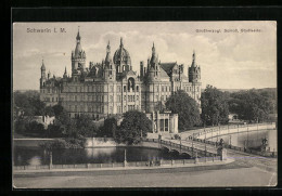 Delcampe - AK Schwerin I. M., Grossherzogl. Schloss, Stadtseite - Schwerin