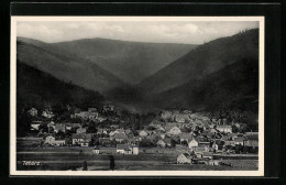 Delcampe - AK Tabarz, Ortsansicht Aus Der Vogelschau - Tabarz