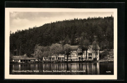 Delcampe - AK Georgenthal /Thür. Wald, Kurhaus Schützenhof Am Hammerteich - Georgenthal