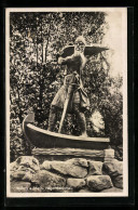 Delcampe - AK Worms /Rh., Das Hagendenkmal - Worms