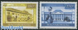Delcampe - Hungary 2012 Tourism 2v, Mint NH, Various - Tourism - Art - Architecture - Ungebraucht