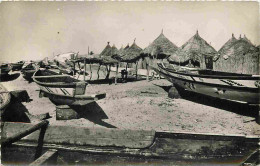 Delcampe - Carte Postale - Sénégal - Dakar - Village De Pêcheurs - Correspondance - Mention Photographie Véritable - Carte Dentelée - Senegal