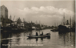 Delcampe - Königsberg - Alter Innenhafen An Der Grünen Brücke - Ostpreussen