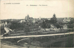 Delcampe - 58155 - ESTERNAY - LA MARNE ILLUSTREE / VUE GENERALE - Esternay