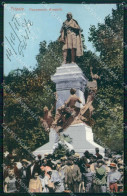 Delcampe - Trieste Città Monumento Domenico Rossetti Cartolina RT4994 - Trieste (Triest)