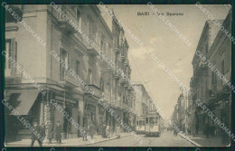 Delcampe - Bari Città Tram Cartolina XB3325 - Bari