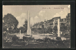 Delcampe - AK Köln-Neustadt, Deutscher Ring - Köln