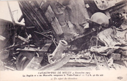 Delcampe - 77 - Seine Et Marne - Catastrophe De MELUN - 4 Novembre 1913 - Le Rapide De Marseille Tamponnele Train Poste - Melun