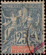Delcampe - French Polynesia Scott 12 Used. - Ongebruikt