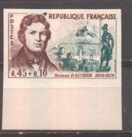 Delcampe - Série Célébrités Daumier De 1961 YT 1299 Sans Trace De Charnière - Non Classés