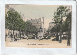 Delcampe - CPA : 14 X 9  -  PARIS.  -  Square  D'Anvers - Plätze