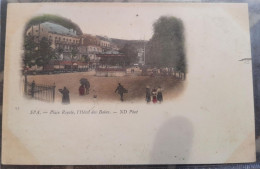Delcampe - Spa -33 - Place Royale, L'Hotel Des Bains  ( Couleur ) - Spa