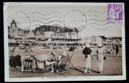 Delcampe - 44 - Pornichet Les Pins - La Plage  - Animée - 1933 - Edit. La Civette - Pornichet