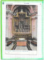 Delcampe - ZARAGOZA - ESPAGNE - CPA DOS SIMPLE COLORISEE TRES RARE - Templo Del Pilar - Altar Mayor - COR 9 - - Zaragoza