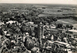 Delcampe - 49506 - DOLE - CPSM - VUE AERIENNE / LA BASILIQUE - Dole
