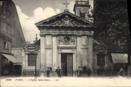 Delcampe - CPA Paris L'Eglise Saint Denis - Autres Monuments, édifices