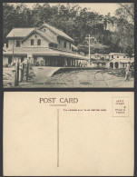Delcampe - India Old Postcard Coonoor Railway Station, Train Rail Railroads, British Indian - Indien