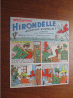 Delcampe - BUVARD - ILLUSTRTEUR : J.L. PESCH - BISCOTTES HIRONDELLE - AU PALAIS DE PADOMBRAS - Other & Unclassified