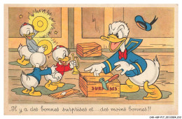 Delcampe - CAR-ADPP17-1071-DISNEY - Il Y'a Des Bonnes Surprises Et Des Moins Bonnes - Donald - Disneyworld
