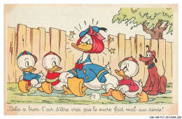 Delcampe - CAR-ADPP17-1079-DISNEY - Cela A Bien L'air D'etre Vrai Que Le Sucre Fait Mal Aux Dents  - Donald - Disneyworld