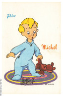 Delcampe - CAR-ADPP17-1098-DISNEY - Walt Disney - Michel - Disneyworld
