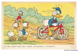 Delcampe - CAR-ADPP17-1076-DISNEY - C'est Pas Tout Ca - Mais Comment S'arreter  - Donald - Disneyworld