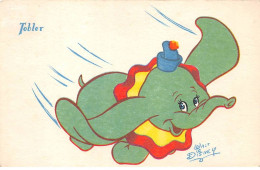Delcampe - Disney - N°87824 - Tobler - Dumbo - Walt Disney - Carte Publicitaire - Disneyland
