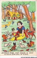 Delcampe - CAR-AAMP3-DISNEY-0241 - Blanche-Neige Avait Conquis Le Coeur De Tous Ses Petits Amis De La Forêt - N°18 - Disneyland