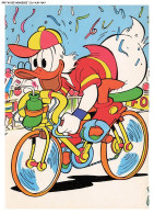 Delcampe - CAR-AFAP17-0848-DISNEY - DONALD - Cycliste - Disneyworld