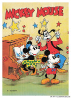 Delcampe - CAR-AFAP16-0807-DISNEY - MICKEY MOUSE - MINNIE - DINGO - Orchestre - Disneyworld