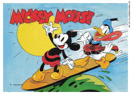 Delcampe - CAR-AFAP16-0811-DISNEY - MICKEY MOUSE - DONALD - SURF - Disneyworld
