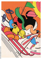 Delcampe - CAR-AFAP17-0828-DISNEY - MICKEY Fait Du Ski - Disneyworld