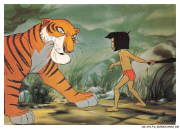 Delcampe - CAR-AFAP16-0813-DISNEY - MOWGLI Et Le Tigre - Disneyworld