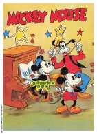 Delcampe - CAR-AFAP16-0808-DISNEY - MICKEY MOUSE - MINNIE - DINGO - Orchestre - Disneyworld