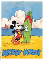 Delcampe - CAR-AFAP16-0799-DISNEY - MICKEY MOUSE - Plage - Disneyworld