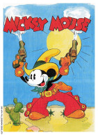 Delcampe - CAR-AFAP16-0794-DISNEY - MICKEY MOUSE - Cow Boy - Disneyworld