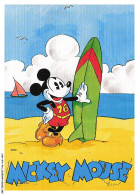 Delcampe - CAR-AFAP16-0800-DISNEY - MICKEY MOUSE - Plage - Disneyworld