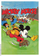 Delcampe - CAR-AFAP16-0795-DISNEY - MICKEY MOUSE - Rugby - Disneyworld