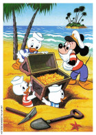 Delcampe - CAR-AFAP16-0766-DISNEY - MICKEY - Les Neveux De Donald - Le Tresor - Disneyworld