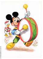 Delcampe - CAR-AFAP16-0765-DISNEY - MICKEY - Donald - Fleurs - Disneyworld