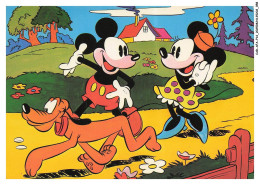 Delcampe - CAR-AFAP16-0788-DISNEY - Mickey - Minnie - Pluto - Disneyworld