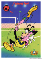 Delcampe - CAR-AFAP15-0746-DISNEY - Dingo - J'Aime Le Foot - Disneyworld