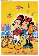 Delcampe - CAR-AFAP15-0742-DISNEY - MICKEY - MINNIE - Velo - Disneyworld