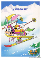 Delcampe - CAR-AFAP15-0731-DISNEY - DINGO - J'aime Le Ski - Disneyworld