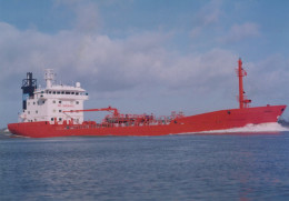Delcampe - DUTCH SPIRIT Tanker Postcard Size Real Photo #SDG352 - Tanker