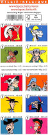 Delcampe - Belgium 2015 Lucky Luke Booklet, Mint NH, Nature - Horses - Stamp Booklets - Art - Comics (except Disney) - Ongebruikt